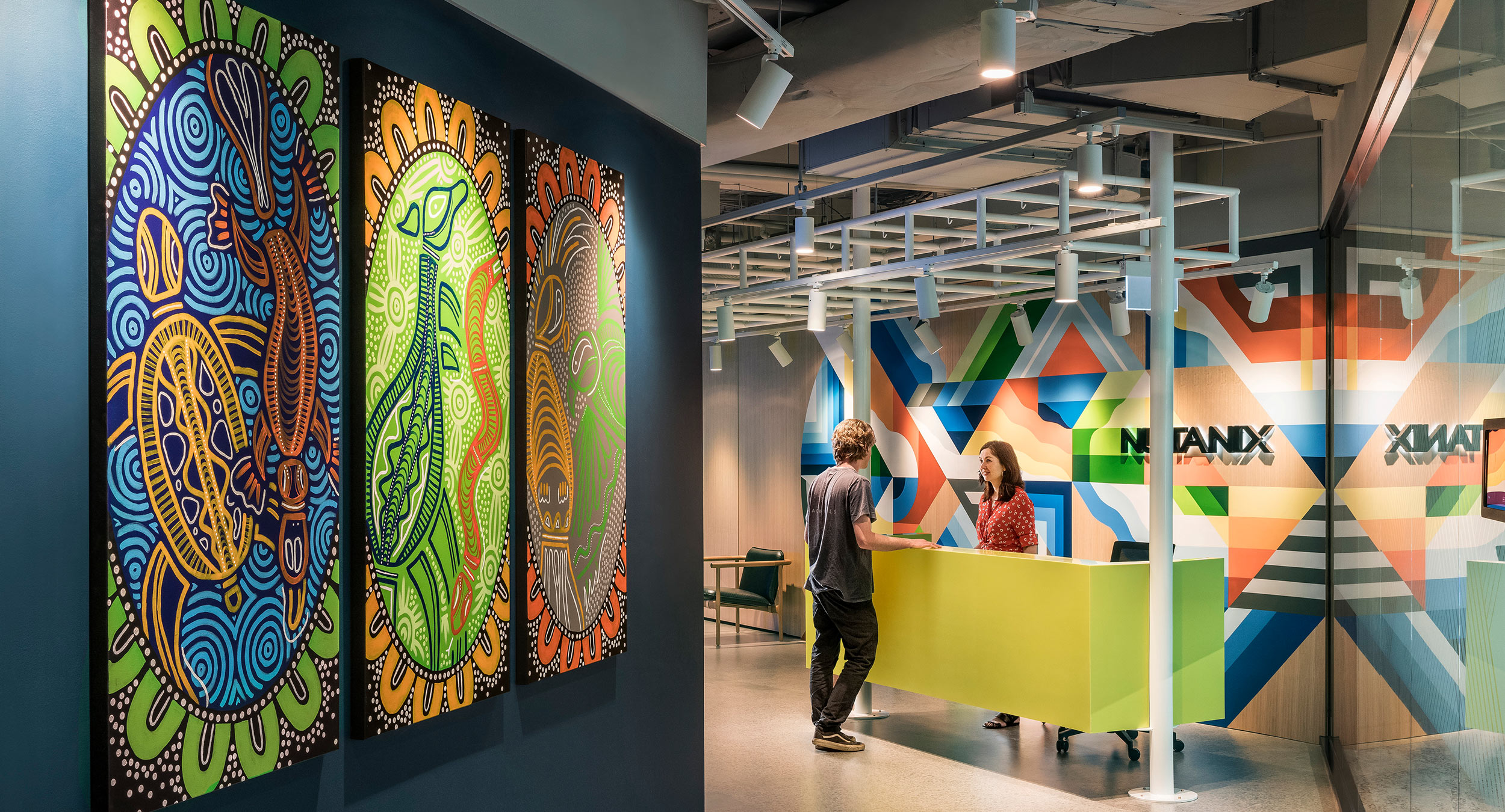 Enhancing workplace branding through art and sound - M Moser Associates