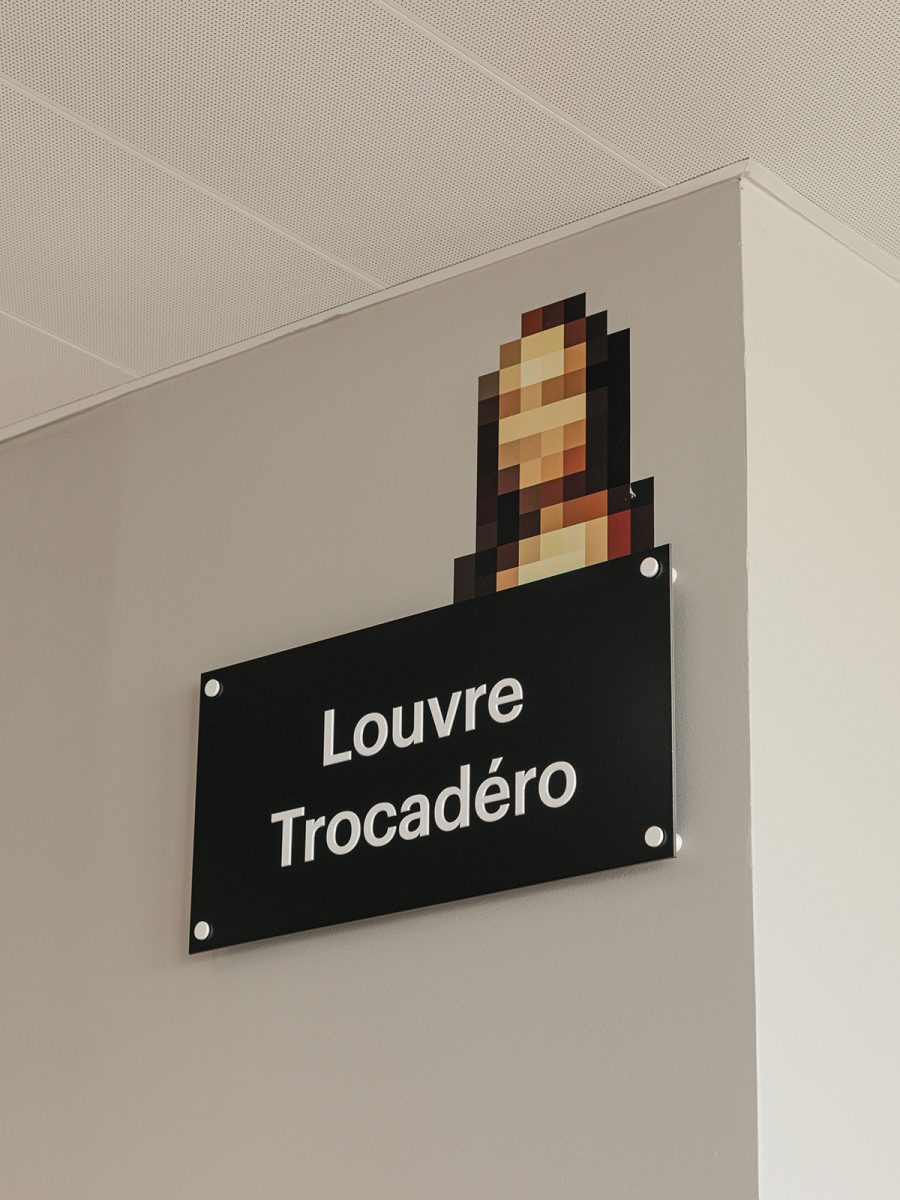 pixel-artwork-signage-reading-louvre-trocadero-at-wtw-paris-office