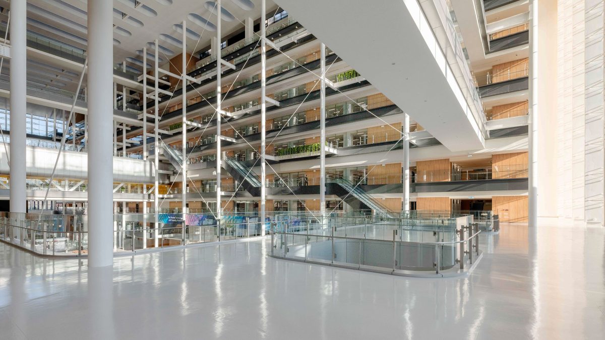 TSMC’s Global R&D Centre atrium