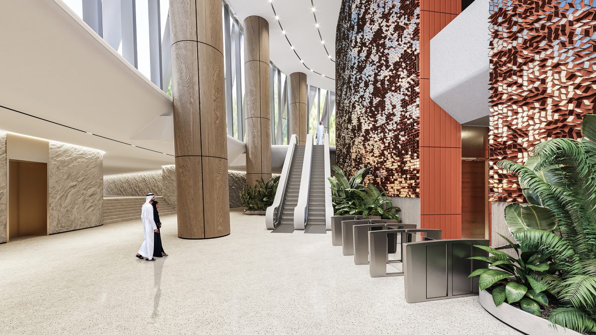 entrance-lobby-at-office-design-in-Doha